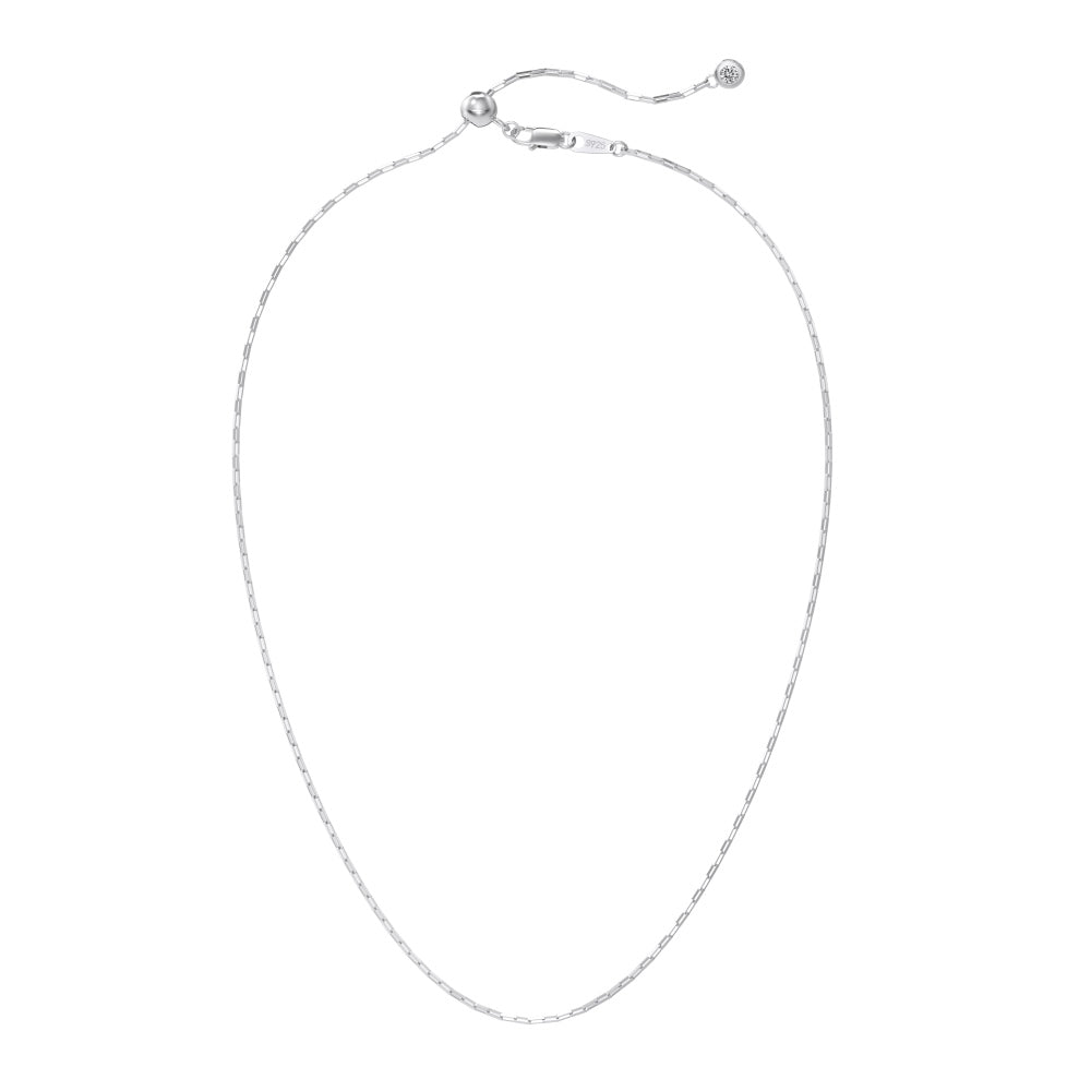 Simple Chain Sterling Silver Necklace