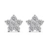 sterling silver cubic zirconia studs