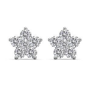 sterling silver cubic zirconia studs