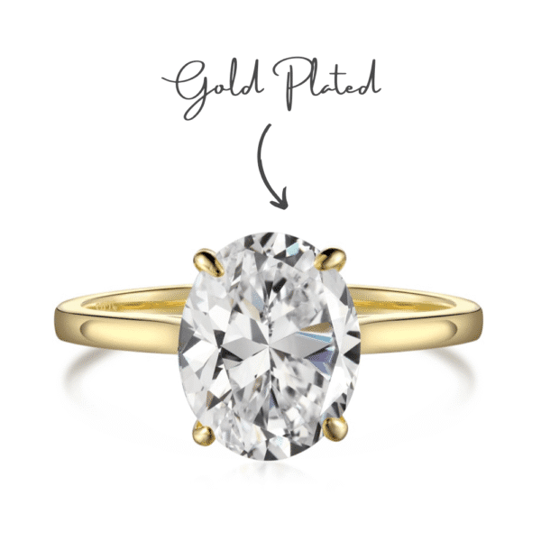 2 carat round cut engagement rings​ Sterling silver jewellery nz